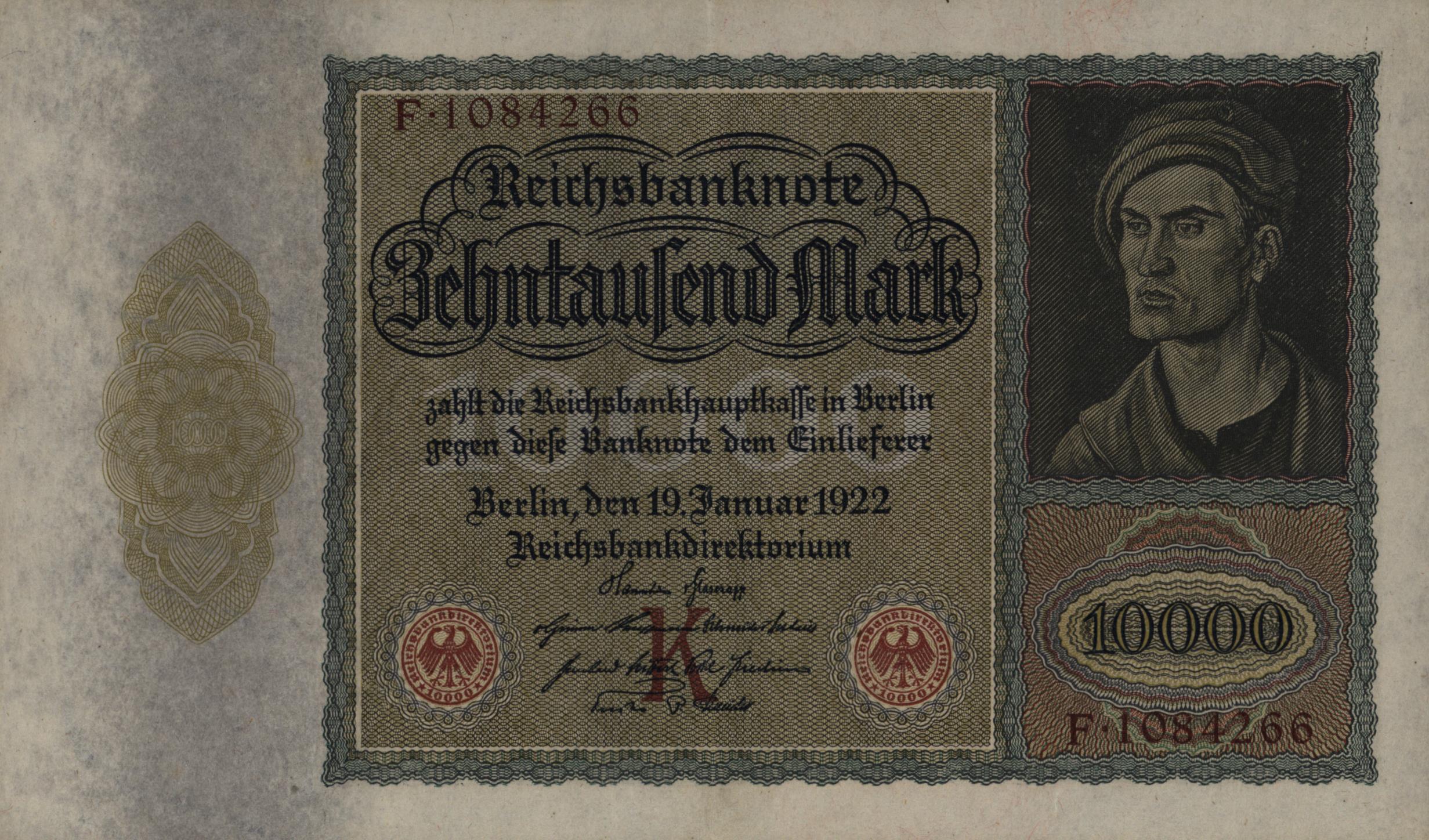 Duitsland  P70.a 10.000 Mark 1922