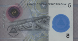 Nicaragua B516.a 5 Córdobas 2019