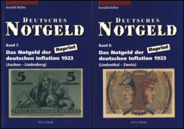Duitsland Band 7+8 Das Notgeld der deutschen Inflation 1923 (Aachen-Lindenberg, Lenthal - Zwota)