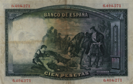 Spain  P83 100 Pesetas 1931