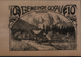 Oostenrijk - Noodgeld - Gosau KK.: 251 10 Heller 1920