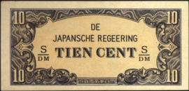 Nederlands Indië PLNI25.3/P121.a 10 Cent 1942 (No date)