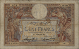 Frankrijk  P78 100 Francs 1934