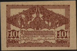 Oostenrijk - Noodgeld - Rutzenham KK.858 10 Heller 1920