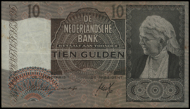 Nederland - Bankbiljet  PL37.a 10 Gulden 1941