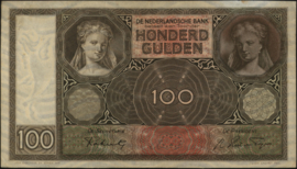 Netherlands  PL97/AV081 100 Gulden 1941