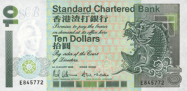 Hongkong P284.a 10 Dollar 1993