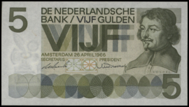 Nederland  PL22.a 5 Gulden 1966