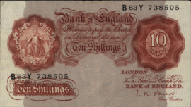 Engeland P368 10 Shillings 1948-1960 (No date)