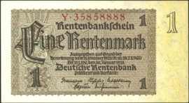 Germany P173.2: Y 1 Rentenmark 1937