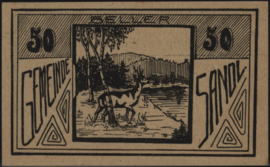 Oostenrijk - Noodgeld - Sandl KK.874 50 Heller 1920