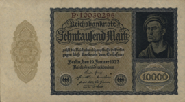 Duitsland Ros.069b 10.000 Mark 1922 DEU78b