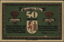 Germany - Emergency issues - Darlingerode Grab: 258 50 Pfennig 1921