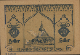 Austria - Emergency issues - Lorch KK.:564 50 Heller 1920