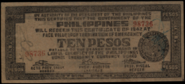 Philippines PS137 10 Pesos 1942