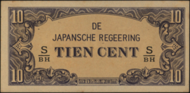 Nederlands Indië PLNI25.3/P121.a 10 Cent 1942 (No date)