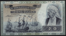 Nederland  PL51.a 20 Gulden 1939