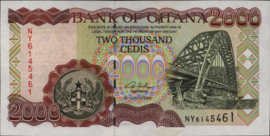 Ghana  P33 2,000 Cedis 2006