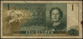 Netherlands / Dutch new Guinea   PLNG2.1a 1 Gulden 1954