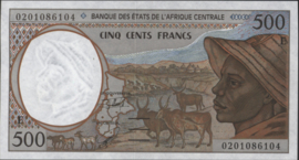 Centraal Afrikaanse Staten/Kameroen P201E.h 500 Francs 2002