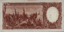 Argentina P272.c2 100 Pesos 1951 (ND)