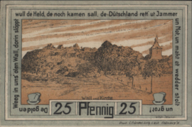 Duitsland - Noodgeld - Oldenburg Grab/Mehl.:1015 25 Pfennig 1922