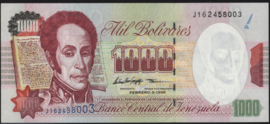 Venezuela  P76/B344 1.000 Bolivares 1998