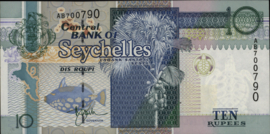 Seychelles  P42 10 Rupees 2013