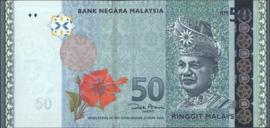 Malaysia  P50.a 50 Ringgit 2009