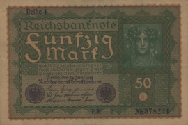 Duitsland P66 Reihe 1 50 Mark 1919