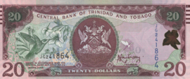 Trinidad and Tobago  P49 20 Dollars 2006 (No date)