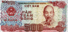 Viet Nam P101 500 Dong 1988