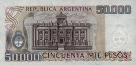 Argentinië P307 50.000 Pesos 1979-83 (No date)