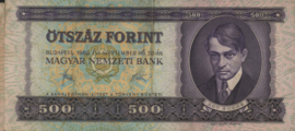 Hongarije P172 500 Forint 1980