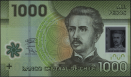 Chile P161 1,000 Pesos 2019