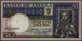 Angola P105 50 Escudos 1973