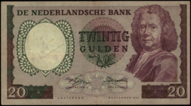 Nederland  PL53.a.R 20 Gulden 1955 REPLACEMENT