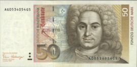 Duitsland - BRD  P40.a 50 Deutsche Mark 1989
