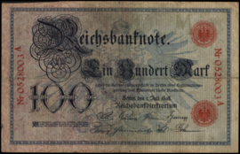 Duitsland  P20.M: A 100 Mark 1898