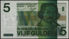 Nederland  PL23.b2 5 Gulden 1973