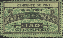 België - Noodgeld - Pinte   NL0.Groen op groen 150 Grammen 1914-1918 (No date)
