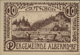 Austria - Emergency issues (Notgeld)