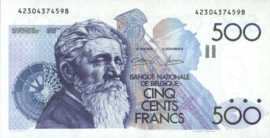 België P143.a 500 Francs 1982 (No date)