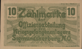 Oostenrijk - Noodgeld - Sigmundsherberg SGM.05 10 Heller 1917 (No date)