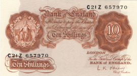 Engeland/VK P368.c 10 Shillings 1948-1960 (No date)