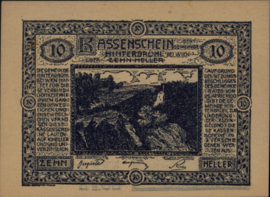 Austria - Emergency issues - Hinterbrühl KK.:376 10 Heller 1920