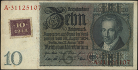 East Germany P4.a 10 Reichsmark 1948