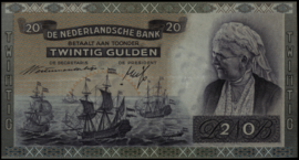 Nederland  PL51.b3 20 Gulden 1941