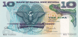 Papua Nieuw Guinea P7.a 10 Kina 1985-1987 (No date)