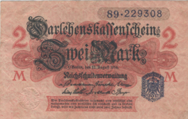 Germany  P55/R52 / DEU-188 2 Mark 1914